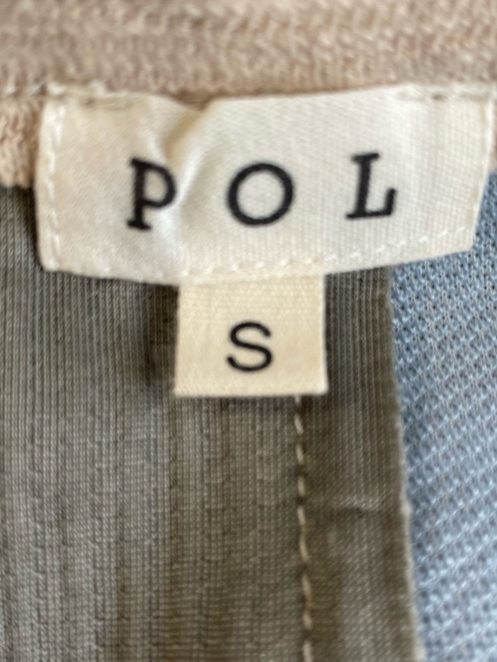 POL COLOR BLOCK HALF ZIP DROPPED SHOULDER SWEATSHIRT - Picture 7 of 8